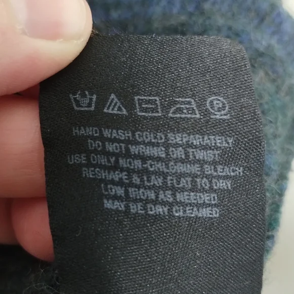 Anthropologie Akemi Kin Scenic Sweater Skirt Wool Blend Women's Size Medium - Picture 6 of 6